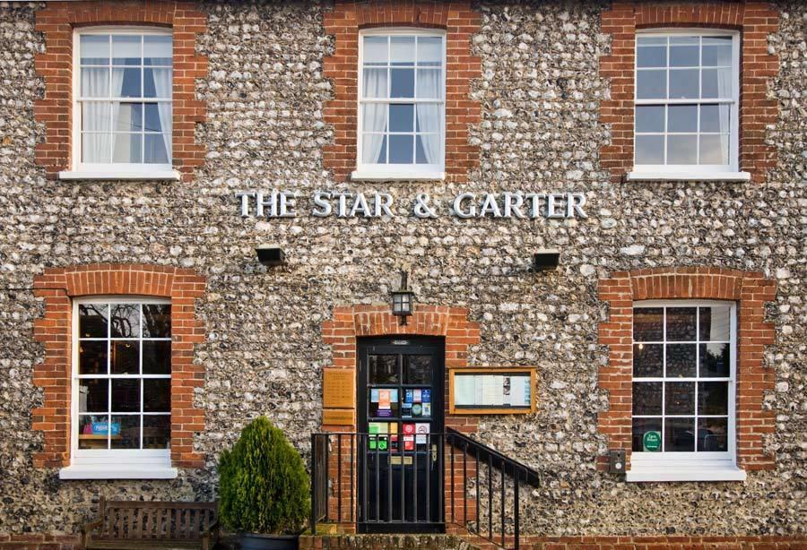 The Star And Garter Bed and Breakfast East Dean  Exterior foto